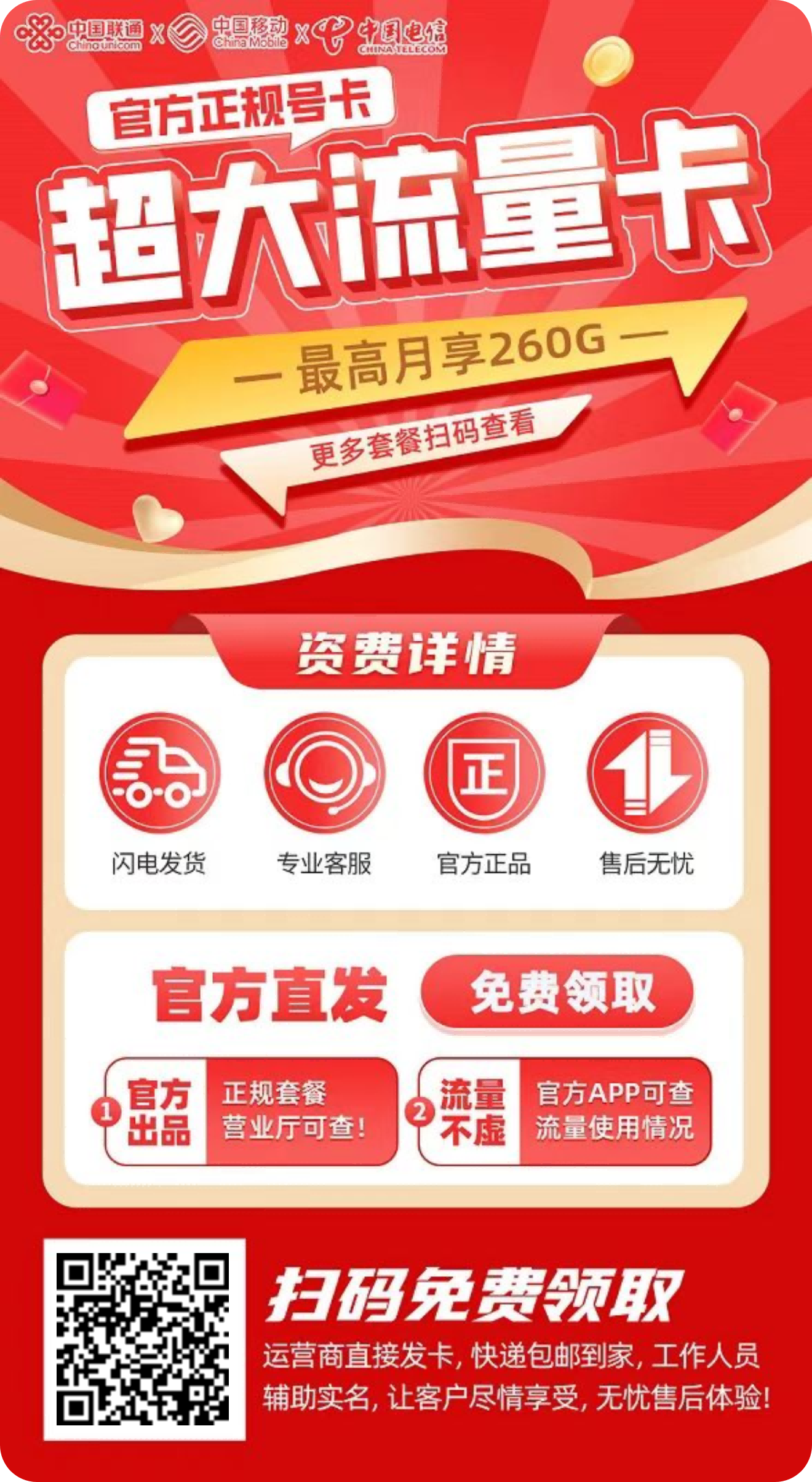 19元192G广电祥龙卡